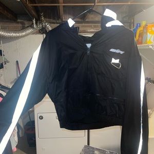 I AM GIA reflective windbreaker reflective jacket
